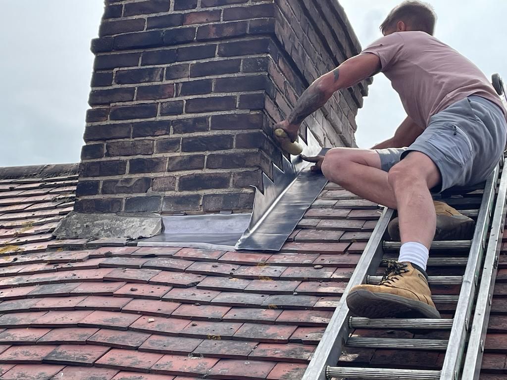 Lead Flashing — Chimney Repair