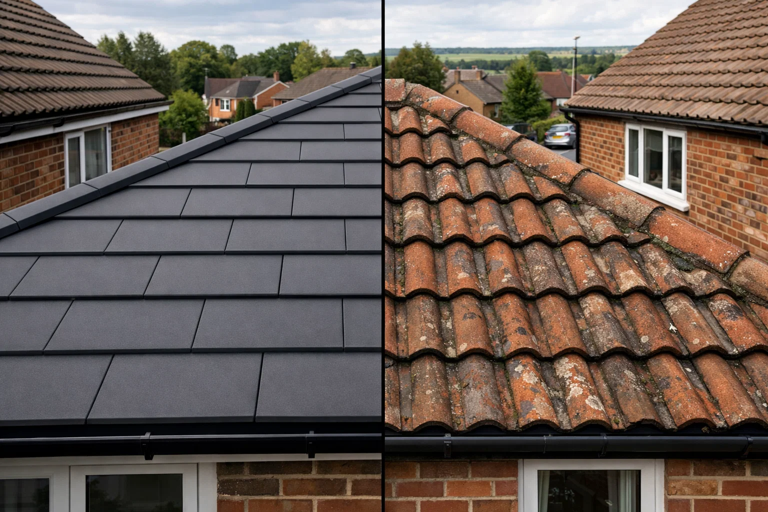 Roof Tile Replacement — Bungalow